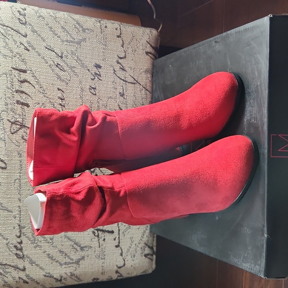 Material Girl Midory Block-Heel Booties